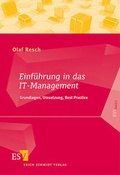 Cover: Einf&uuml;hrung in das IT-Management - Erich Schmidt Verlag