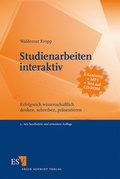 Cover: Studienarbeiten interaktiv - Erich Schmidt Verlag