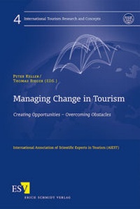 Enlarge image Cover: Managing Change in Tourism - Erich Schmidt Verlag
