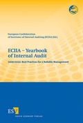 Cover: ECIIA - Yearbook of Internal Audit - Erich Schmidt Verlag