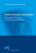 Cover: Family Business Governance - Erich Schmidt Verlag