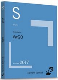 Abbildung von: Skript VwGO - Alpmann Schmidt