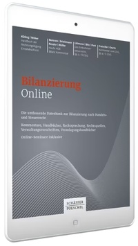 Abbildung von: Bilanzierung Online - Schäffer-Poeschel