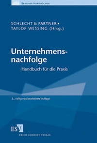 Abbildung von: Unternehmensnachfolge - Erich Schmidt Verlag