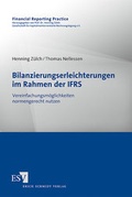 Cover: Bilanzierungserleichterungen im Rahmen der IFRS - Erich Schmidt Verlag