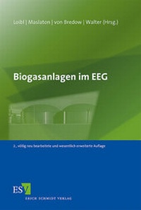 Abbildung von: Biogasanlagen im EEG - Erich Schmidt Verlag