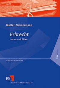 Enlarge image Cover: Erbrecht - Erich Schmidt Verlag