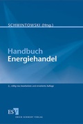 Cover: Handbuch Energiehandel - Erich Schmidt Verlag
