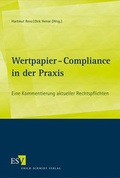 Cover: Wertpapier-Compliance in der Praxis - Erich Schmidt Verlag