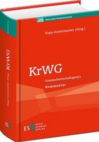 Abbildung von: KrWG - Erich Schmidt Verlag