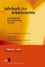 Bild: Jahrbuch des Arbeitsrechts 47 - Erich Schmidt Verlag