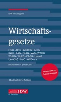 Bild vergrößern Bild: Wirtschaftsgesetze - IDW