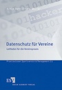 Cover: Datenschutz für Vereine - Erich Schmidt Verlag