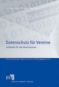 Enlarge image Cover: Datenschutz für Vereine - Erich Schmidt Verlag