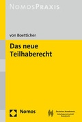 Cover: Das neue Teilhaberecht - Nomos
