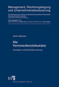 Abbildung von: Die Vertreterbetriebsstätte - Erich Schmidt Verlag