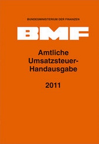 Abbildung von: Amtliche Umsatzsteuer-Handausgabe 2011 - Erich Schmidt Verlag