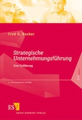 Cover: Strategische Unternehmungsf&uuml;hrung - Erich Schmidt Verlag