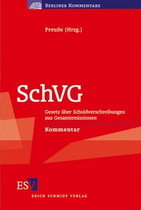 Enlarge image Cover: SchVG - Erich Schmidt Verlag