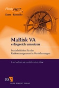 Cover: MaRisk VA erfolgreich umsetzen - Erich Schmidt Verlag