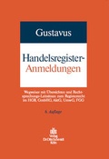 Cover: Handelsregister-Anmeldungen - Otto Schmidt Verlag