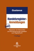 Cover: Handelsregister-Anmeldungen - Otto Schmidt Verlag