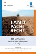Cover: HLBS-Kommentar Landpachtrecht - HLBS Verlag