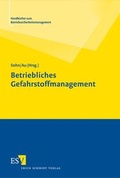 Cover: Betriebliches Gefahrstoffmanagement - Erich Schmidt Verlag