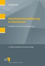Cover: Haushaltskonsolidierung in Kommunen - Erich Schmidt Verlag