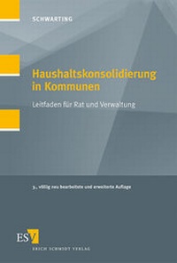 Abbildung von: Haushaltskonsolidierung in Kommunen - Erich Schmidt Verlag