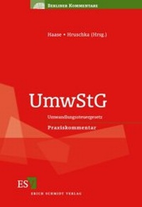 Abbildung von: UmwStG - Erich Schmidt Verlag