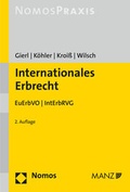 Cover: Internationales Erbrecht - Nomos
