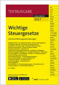 Abbildung von: Wichtige Steuergesetze - NWB