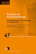 Cover: Revision von Sachinvestitionen - Erich Schmidt Verlag