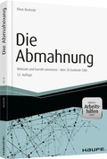 Cover: Die Abmahnung  - Haufe-Lexware