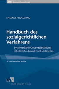 Abbildung von: Handbuch des sozialgerichtlichen Verfahrens - Erich Schmidt Verlag