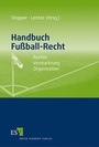 Cover: Handbuch Fußball-Recht - Erich Schmidt Verlag