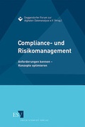Cover: Compliance- und Risikomanagement - Erich Schmidt Verlag