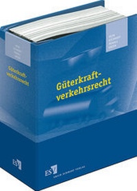 Abbildung von: Güterkraftverkehrsrecht - Grundwerk ohne Fortsetzungsbezug - Erich Schmidt Verlag