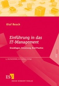 Cover: Einf&uuml;hrung in das IT-Management - Erich Schmidt Verlag