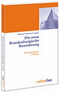 Cover: Die neue Brandenburgische Bauordnung - Rehm