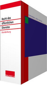 Abbildung von: Recht des öffentlichen Dienstes Brandenburg - Grundwerk ohne Fortsetzungsbezug - Walhalla