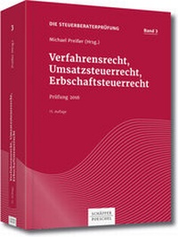 Abbildung von: Verfahrensrecht, Umsatzsteuerrecht, Erbschaftsteuerrecht - Schäffer-Poeschel