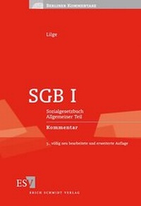 Abbildung von: SGB I - Erich Schmidt Verlag