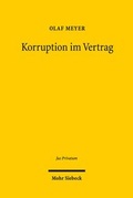 Cover: Korruption im Vertrag - Mohr Siebeck