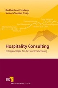 Cover: Hospitality Consulting - Erich Schmidt Verlag