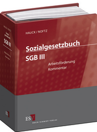Abbildung von: Sozialgesetzbuch SGB III Arbeitsförderung - Grundwerk ohne Fortsetzungsbezug - Erich Schmidt Verlag