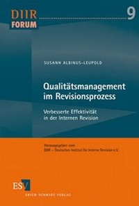 Abbildung von: Qualitätsmanagement im Revisionsprozess - Erich Schmidt Verlag