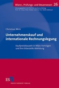 Cover: Unternehmenskauf und internationale Rechnungslegung - Erich Schmidt Verlag