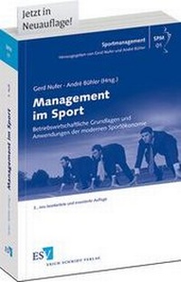 Abbildung von: Management im Sport - Erich Schmidt Verlag